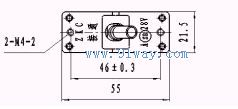 ZKC-2~80系列自動保護開關安裝尺寸