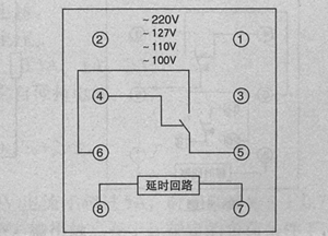 SS-60型時(shí)間繼電器接線圖